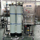 Hệ thống xử lý nước RO 500L / H Hệ thống nước đơn khối SUS304